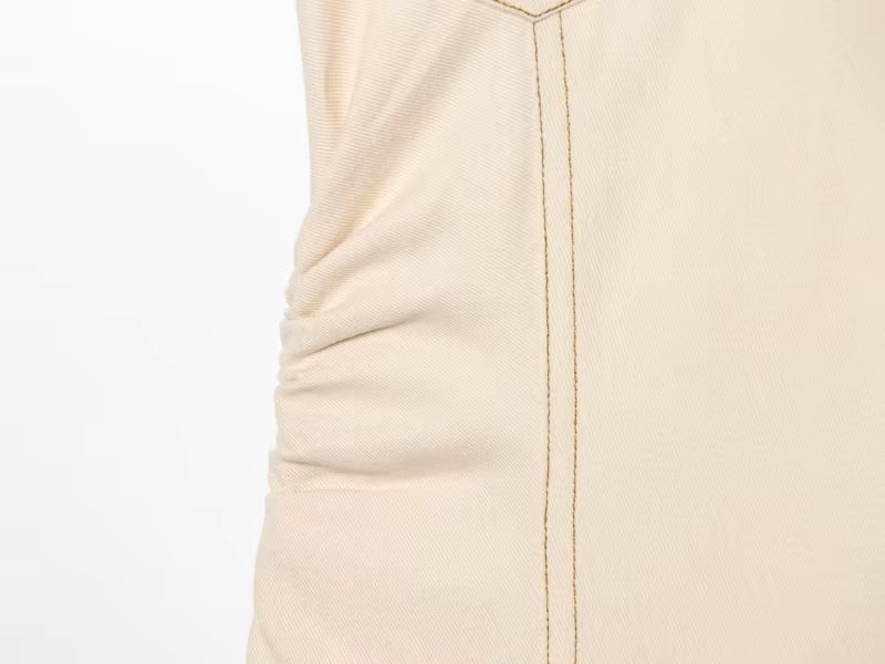 The Glow Denim Midi Dress