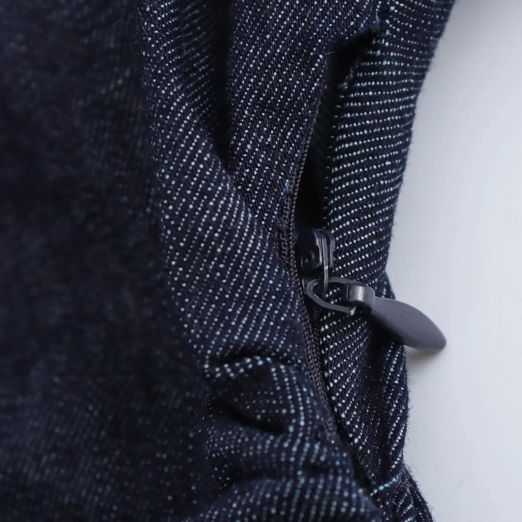The Glow Denim Midi Dress