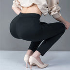 High-Waist Slim Pants