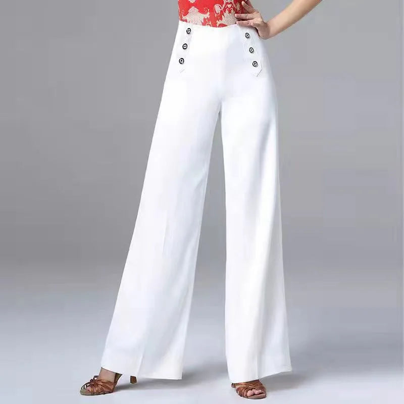 Elegant High-Waist Pants
