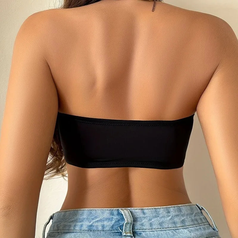 Glow Silk | Invisible Front-Buckle Strapless Bra
