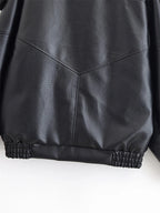 Faux Leather Moto Jacket