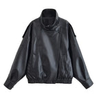 Faux Leather Moto Jacket