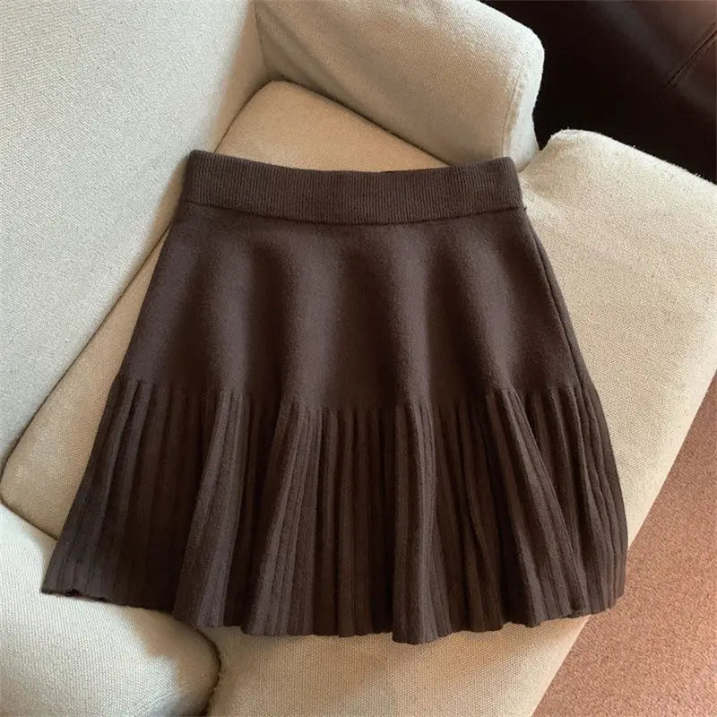 Women's Pleated Mini Skirt