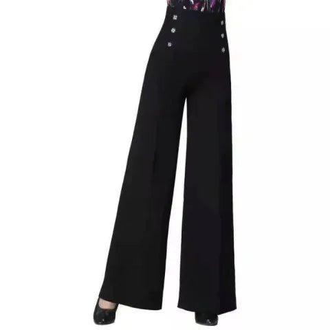 Elegant High-Waist Pants