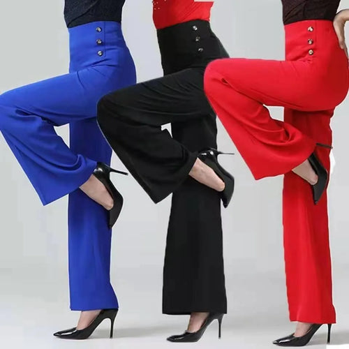 Elegant High-Waist Pants
