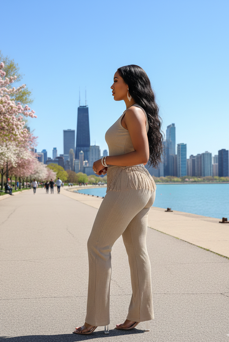 Modern Edge Vest Suit