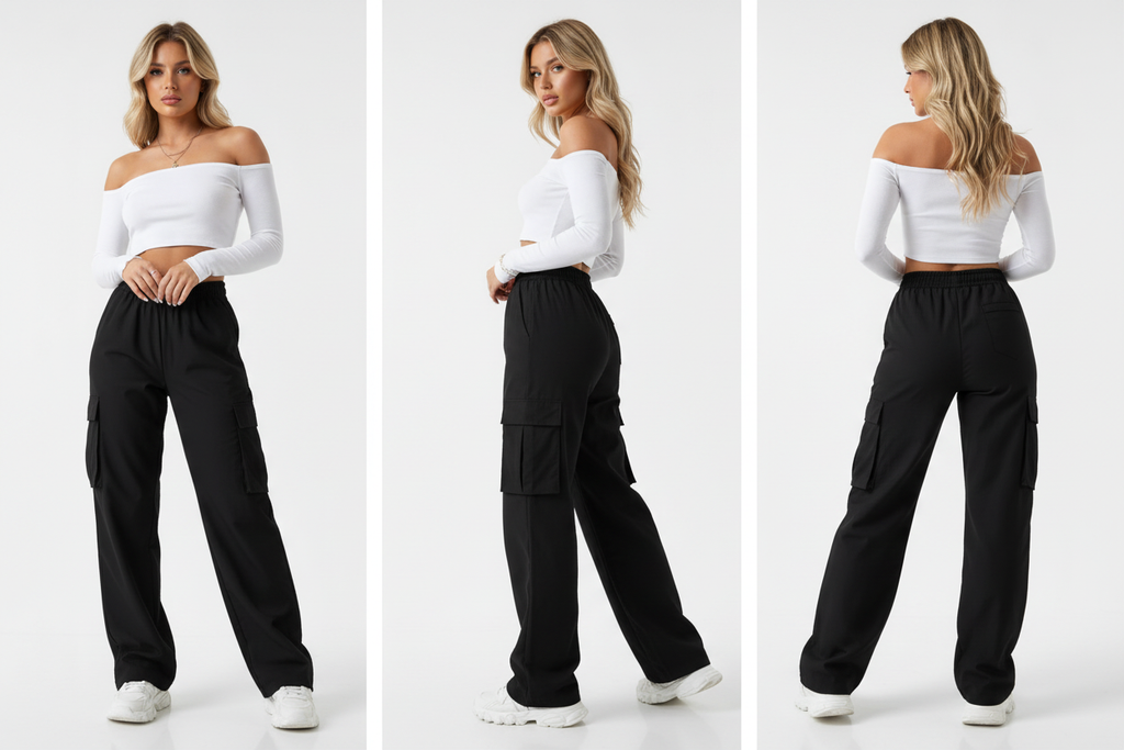 Cargo Pants - All Angles