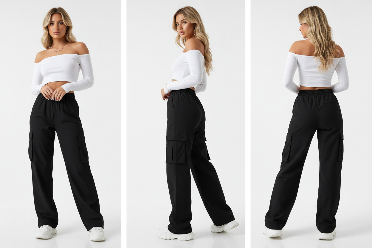 Cargo Pants - All Angles