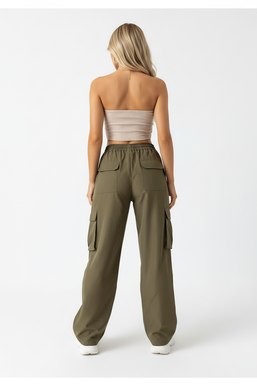 Cargo Pants - Back View