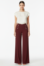 Elegant High-Waist Pants - Studio 6