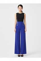 Elegant High-Waist Pants - Studio 7