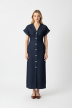 Glow Denim Midi Dress - Studio 2