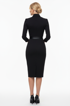 Glow Parisienne Tweed Midi - Back View