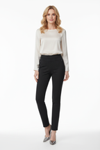 High-Waist Slim Pants - Studio 3