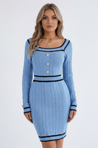 Luna Square Neck Dress - Studio 1
