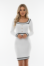 Luna Square Neck Dress - Studio 3