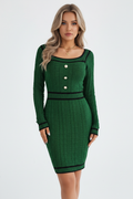 Luna Square Neck Dress - Studio 8