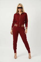 Luxe Print Two-Piece Suit - Studio 2