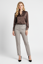 LuxeSatin Blouse - Studio 10 Revised - Blonde American