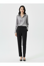 LuxeSatin Blouse - Studio 7