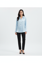 LuxeSatin Blouse - Studio 8
