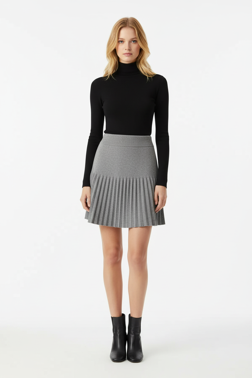 Pleated Mini Skirt - Studio 2