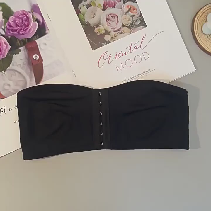 Glow Silk | Invisible Front-Buckle Strapless Bra