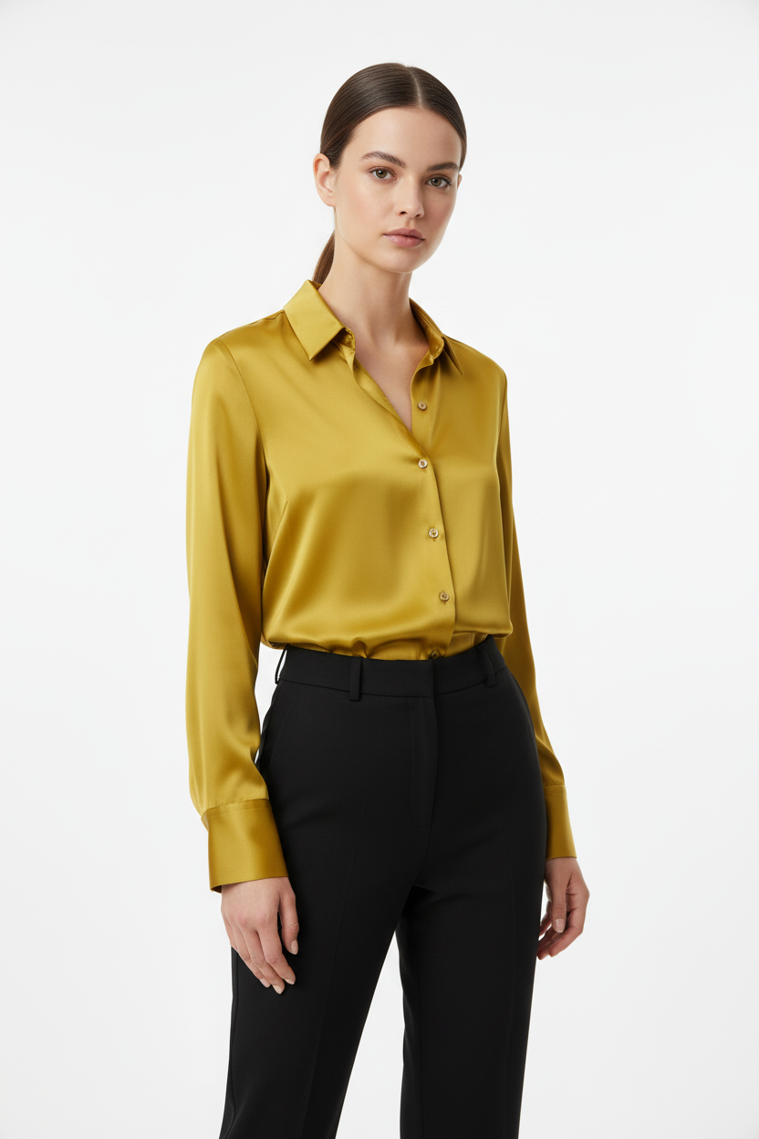 Satin Blouse - Studio 17