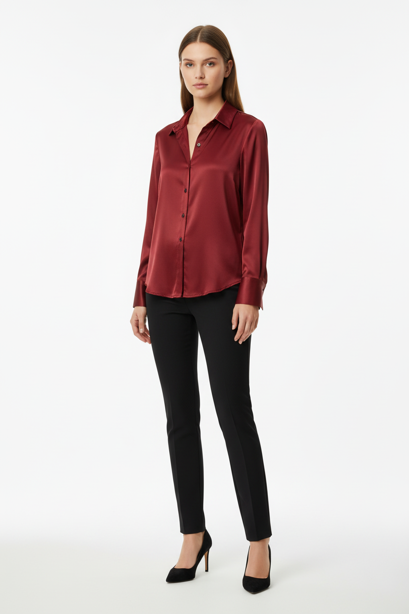 Satin Blouse - Studio 18