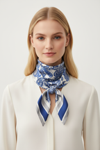 Silk Glow Bandana - Neck Scarf 10
