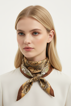Silk Glow Bandana - Neck Scarf 15