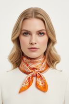 Silk Glow Bandana - Neck Scarf 16